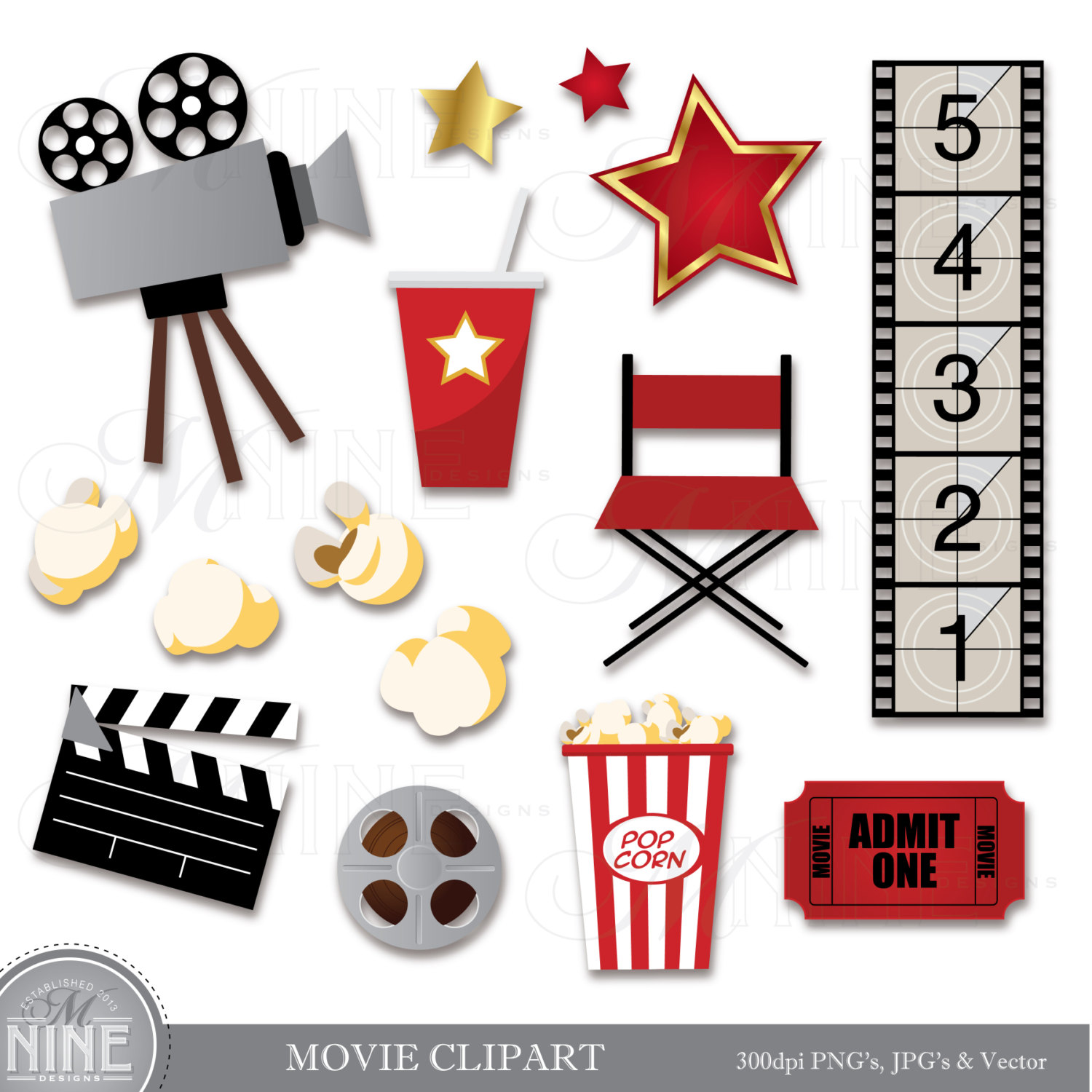 Free Hollywood Theme Cliparts, Download Free Hollywood Theme Cliparts