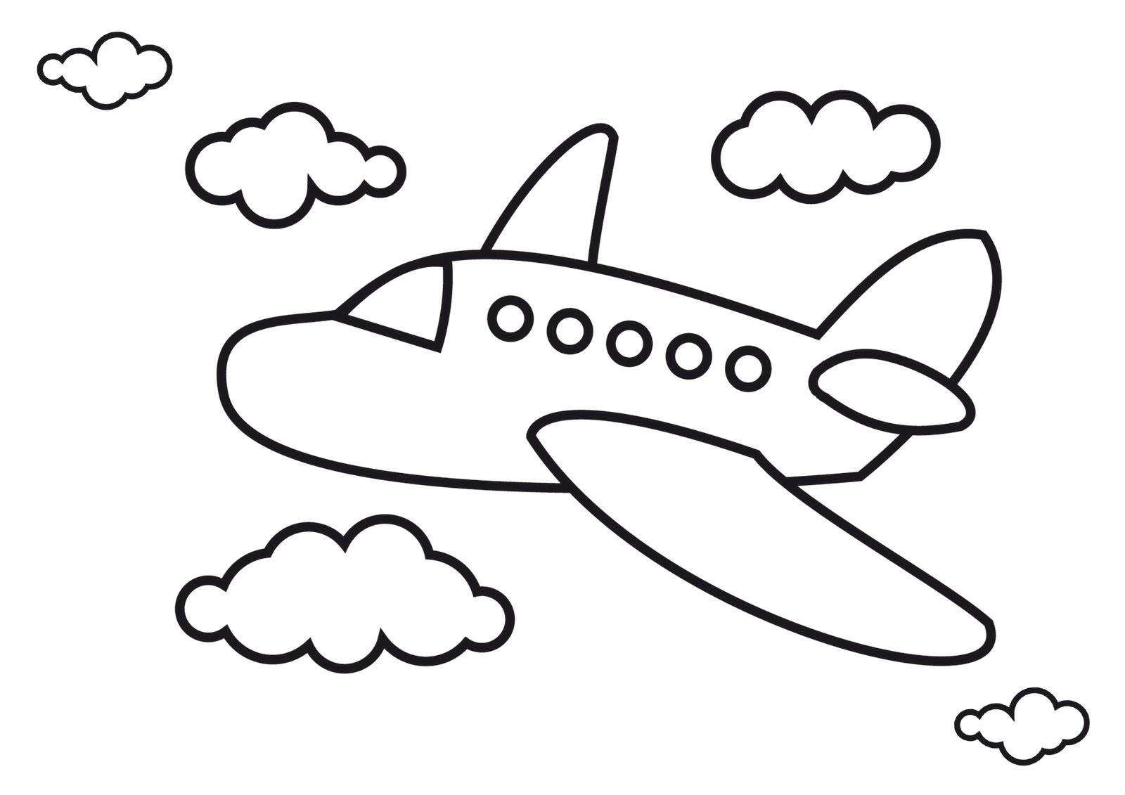 Airplane Drawing Cliparts Creative and Versatile Graphics for