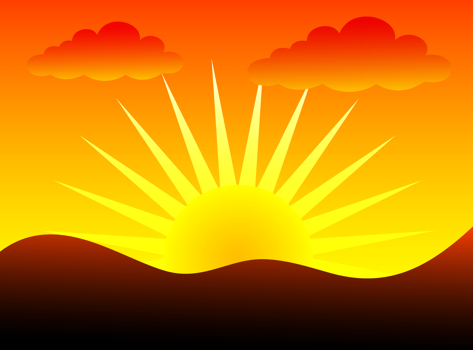 Free Free Sunrise Cliparts, Download Free Free Sunrise Cliparts png