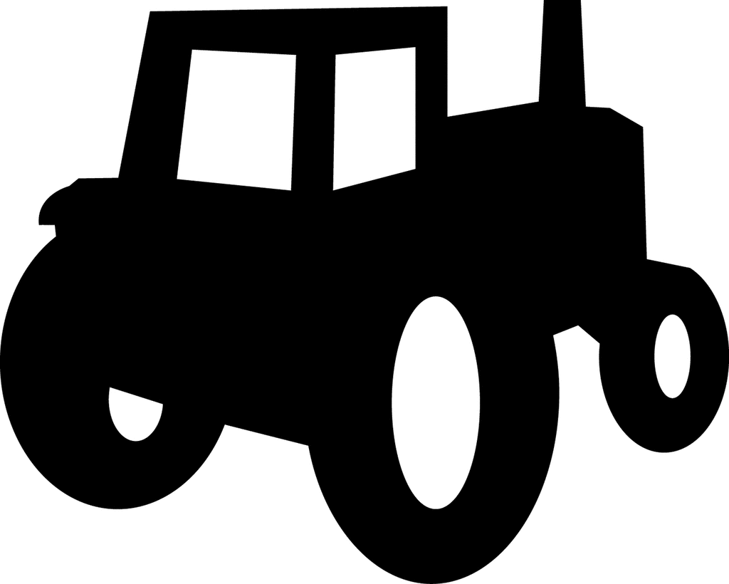 Free Tractor Silhouette Cliparts, Download Free Tractor Silhouette