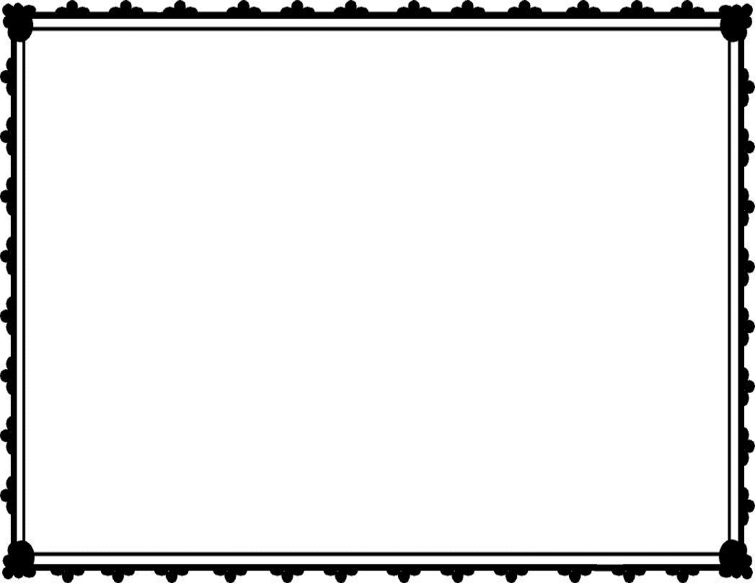 Free Black Border Cliparts, Download Free Black Border Cliparts png
