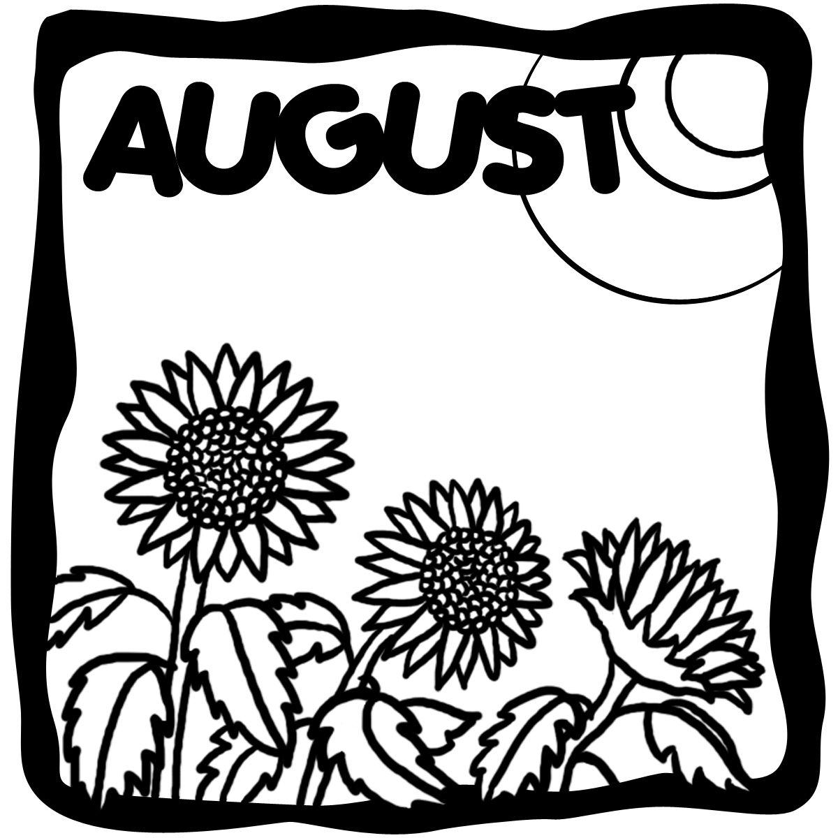 august clip art Clip Art Library