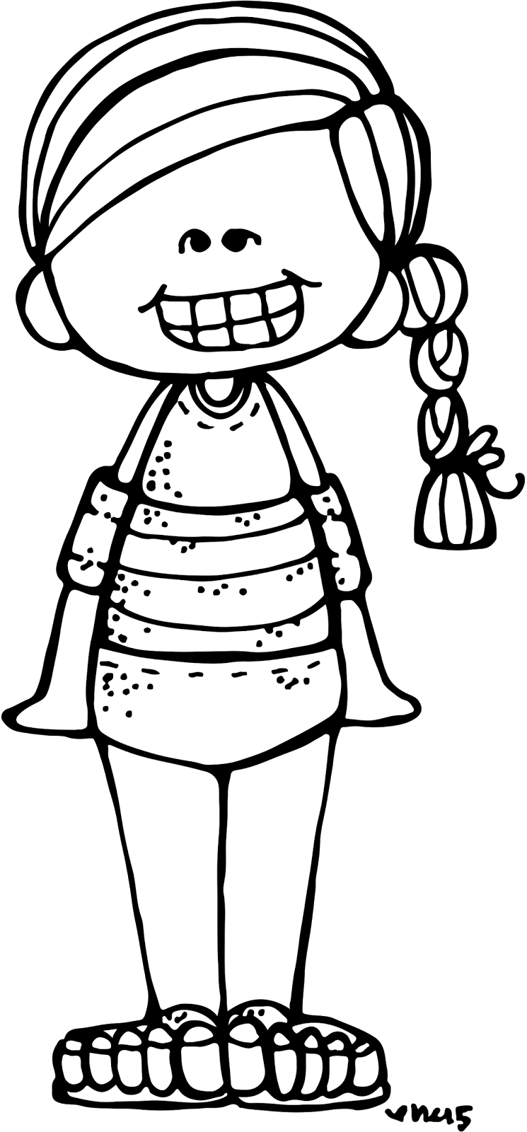 Free Melonheadz Kids Black And White, Download Free Melonheadz Kids