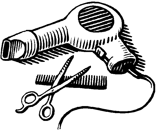 Free Hairdressing Tools Cliparts, Download Free Hairdressing Tools