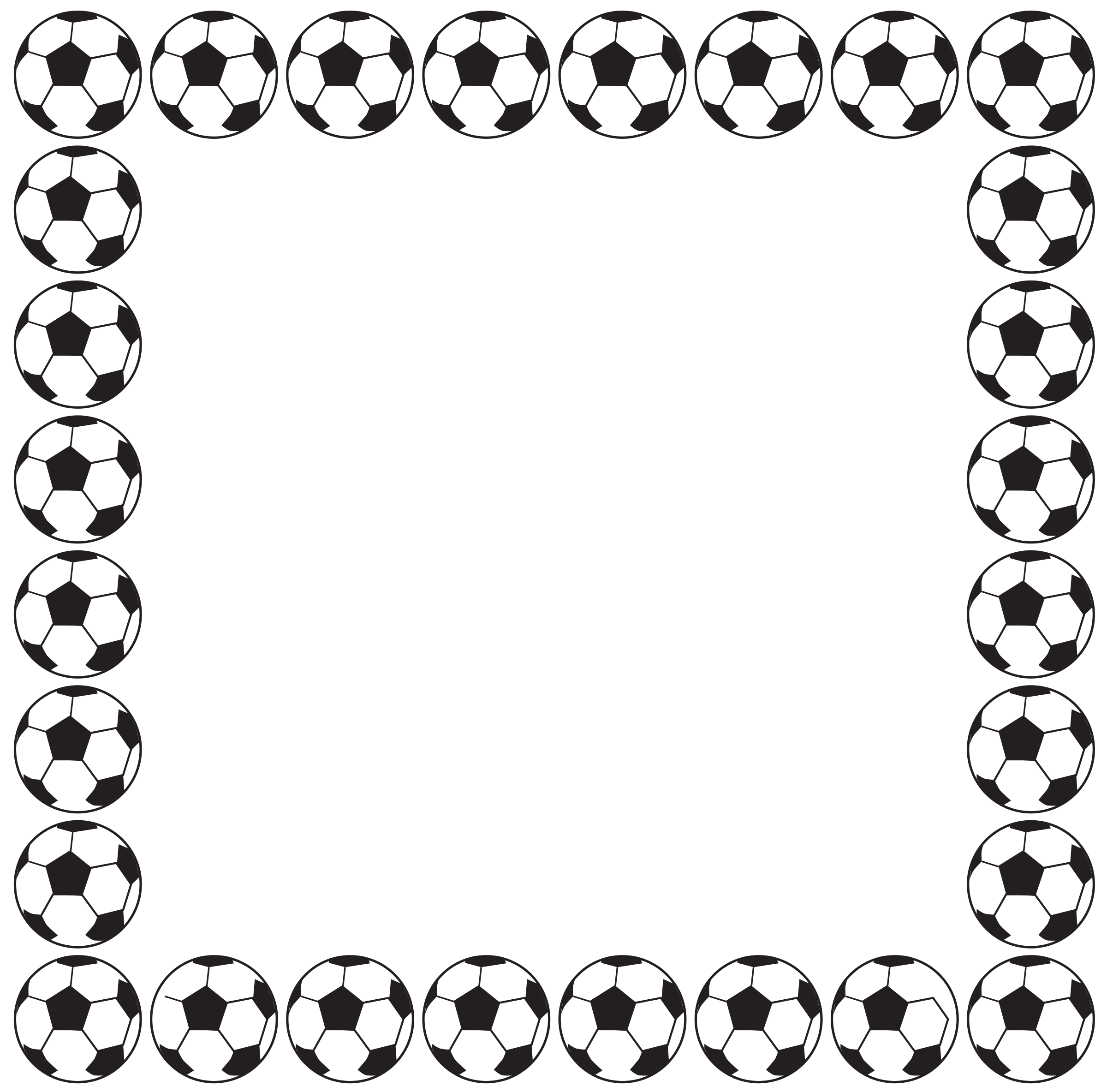 Free Sports Cliparts Frame, Download Free Sports Cliparts Frame png