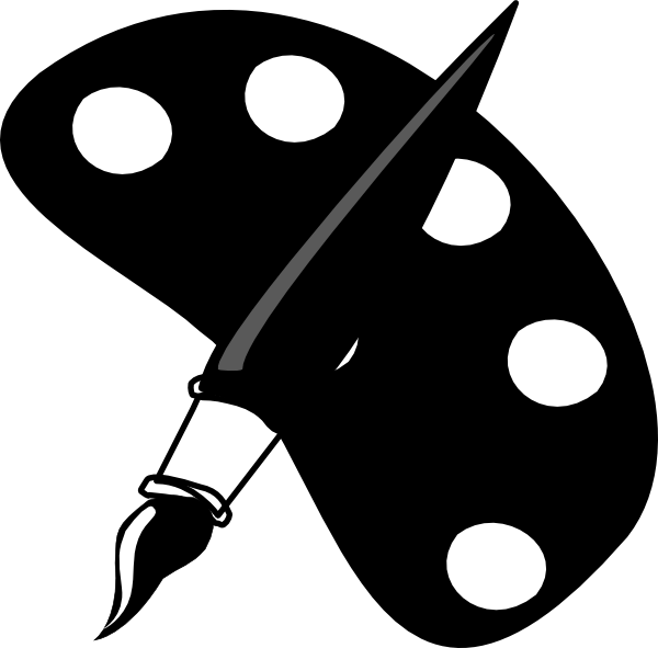 Free Black Brush Cliparts, Download Free Black Brush Cliparts png