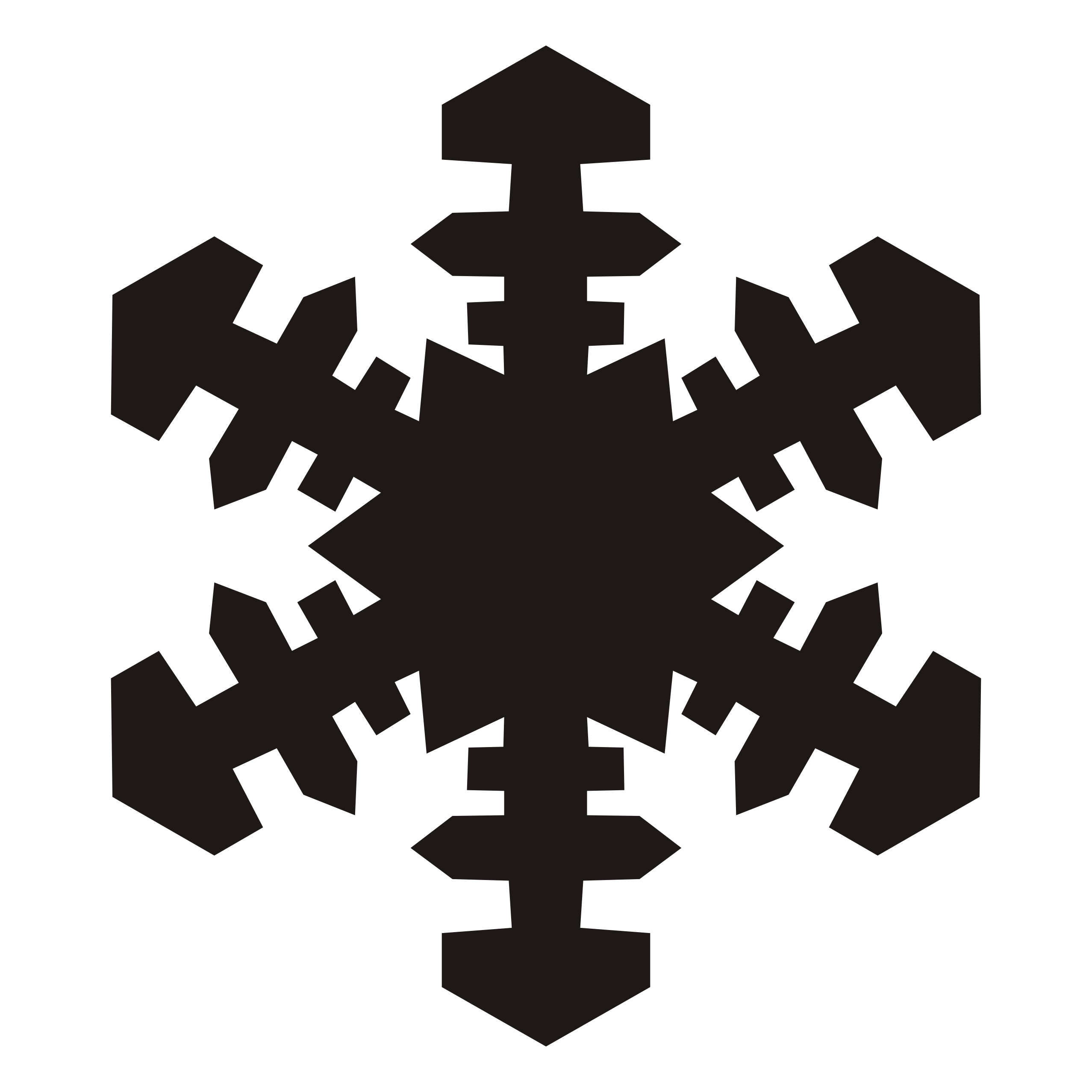 Free Snowflake Icon Transparent, Download Free Snowflake Icon