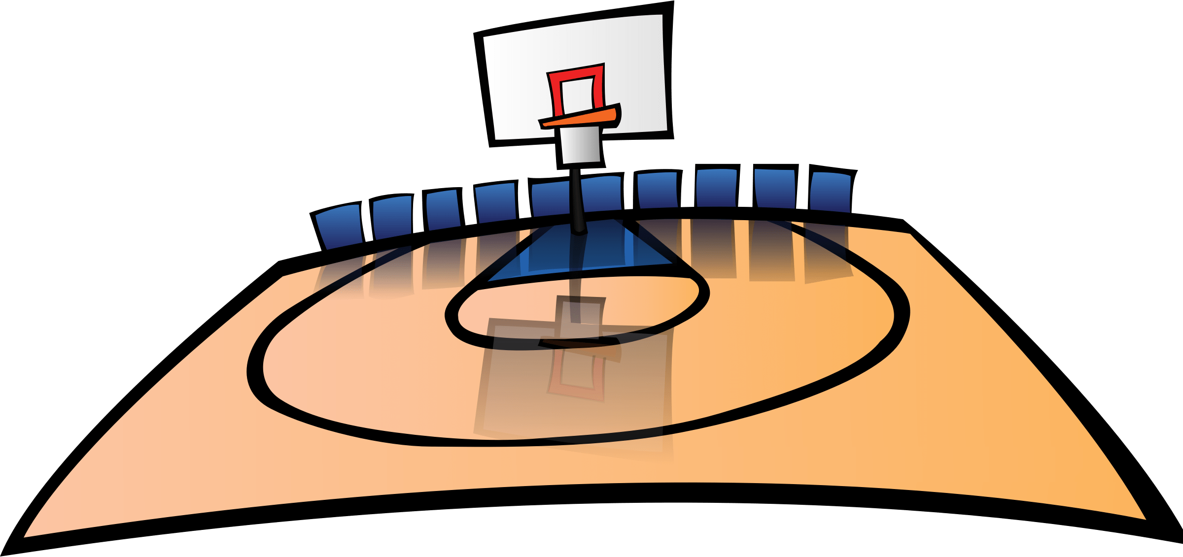 Basketball Court Cartoon Images Basketball Court Clipart 2 Bodenewasurk