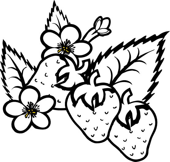 Free Strawberry Cliparts Black, Download Free Strawberry Cliparts Black
