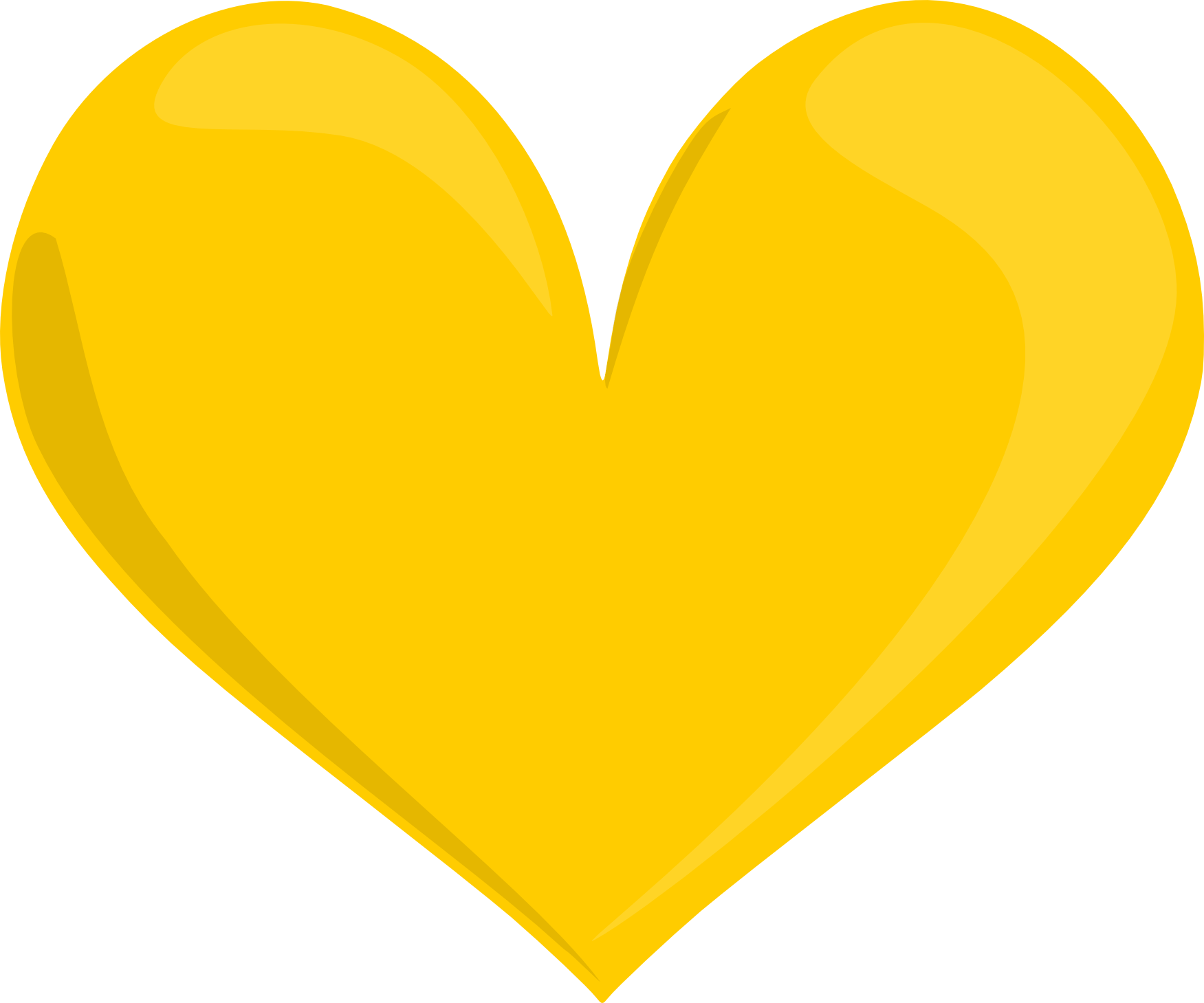 cute yellow heart clipart Clip Art Library