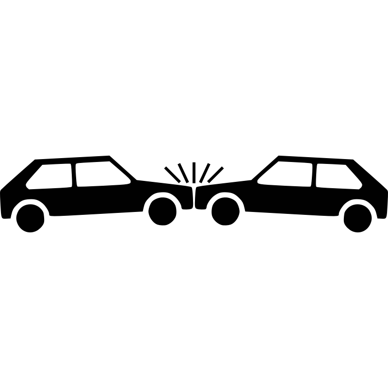 Auto Accident Clipart Illustrations of Car Crashes and Collisions