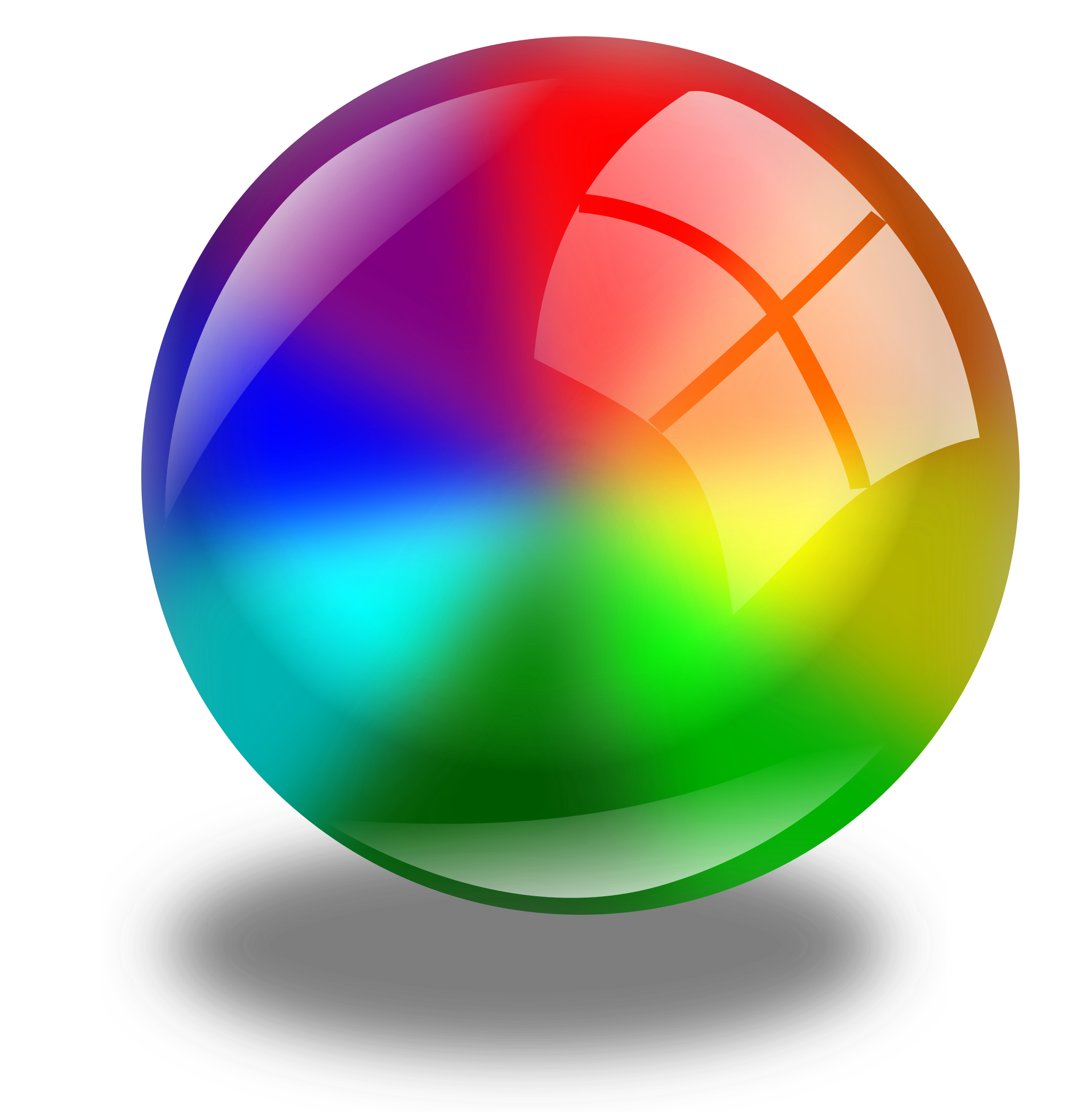 color sphere Clip Art Library