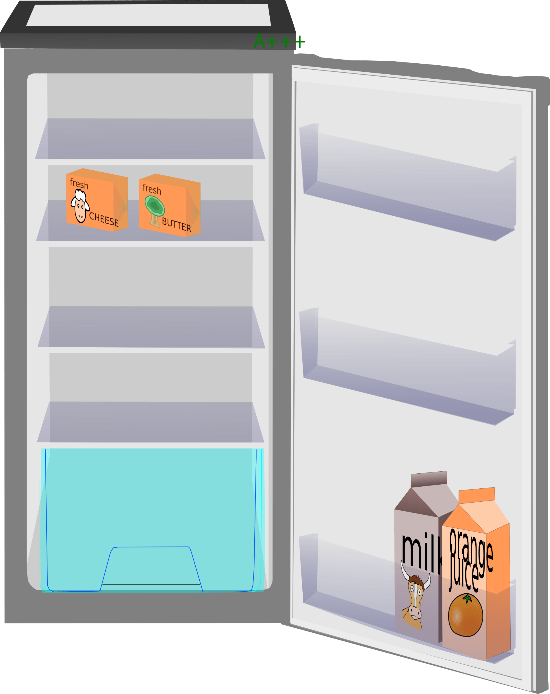 Free Refrigerator Open Cliparts, Download Free Refrigerator Open