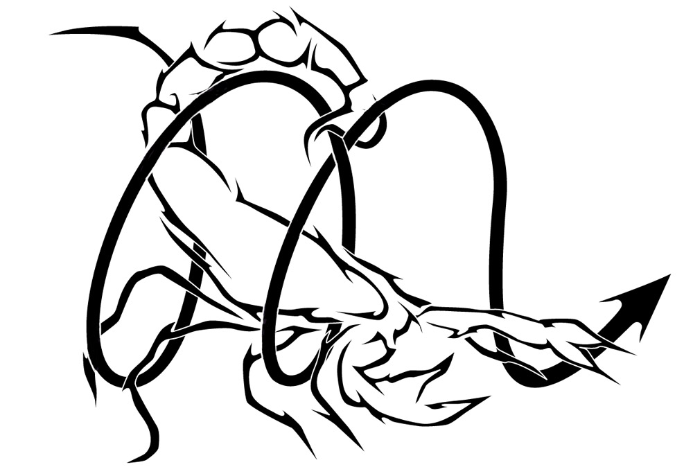 Scorpio Zodiac Tattoo Designs - Clip Art Library 674_x_1000_jpg
