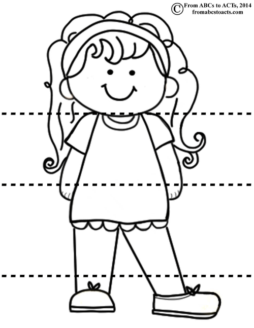 Head Shoulders Knees And Toes Printable