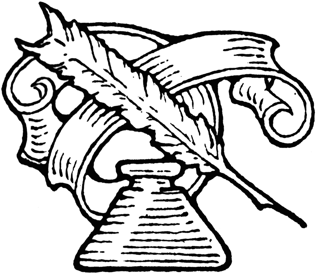 scroll and quill clipart Clip Art Library