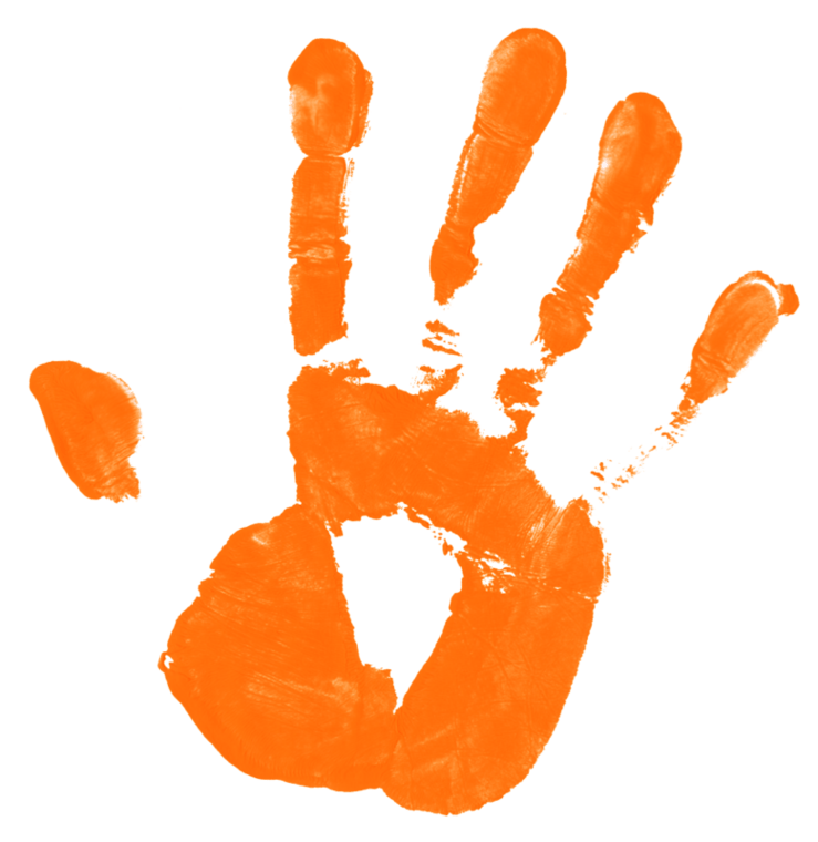 Free Orange Handprint Cliparts, Download Free Orange Handprint Cliparts