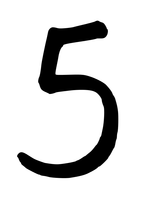 Free Number Five Cliparts, Download Free Number Five Cliparts png
