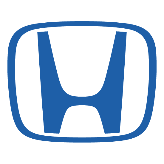 Blue Honda Emblem