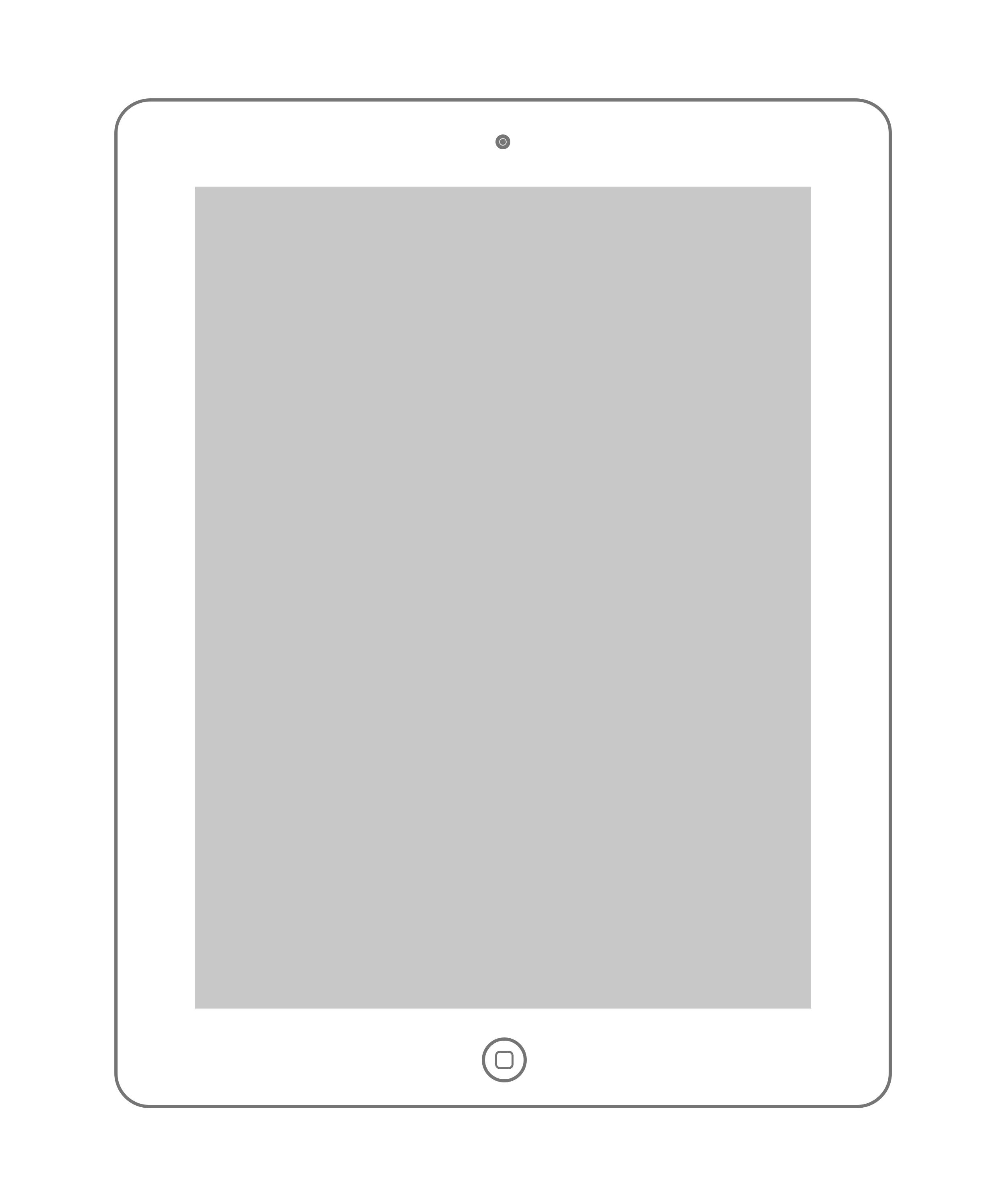 Free IPad Outline Cliparts, Download Free IPad Outline Cliparts png images, Free ClipArts on