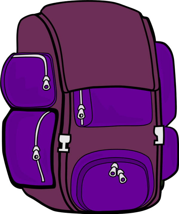 Free Purple Backpack Cliparts, Download Free Purple Backpack Cliparts