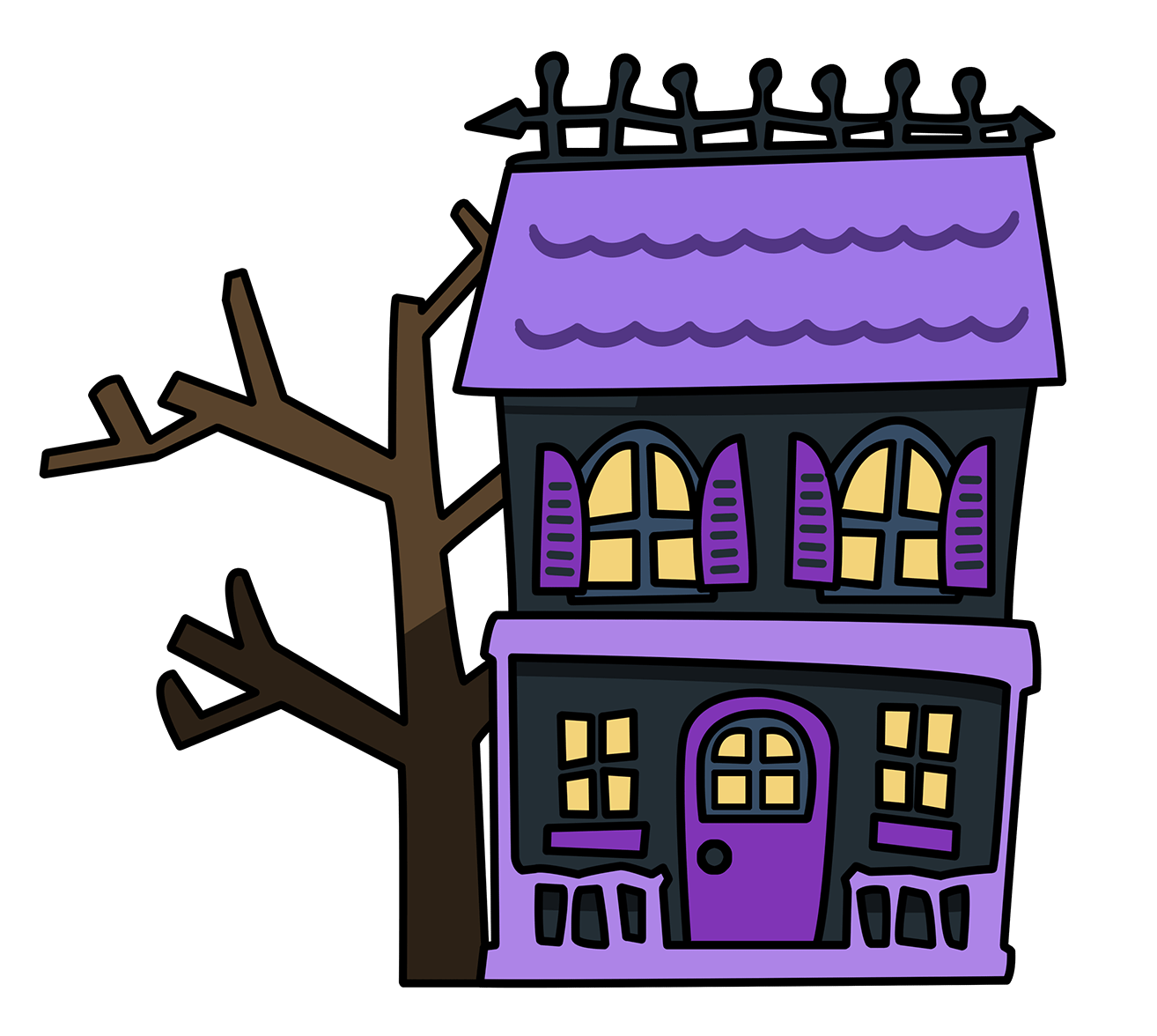 Free Horror House Cliparts, Download Free Horror House Cliparts png