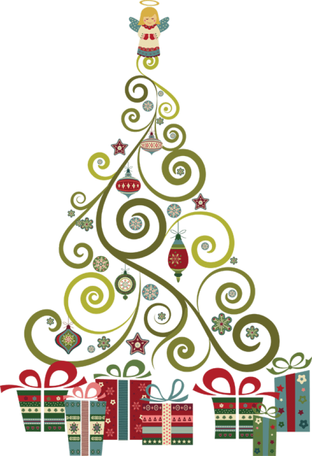 Christmas Clipart Abtract clipart abstract christmas tree Clip Art Library