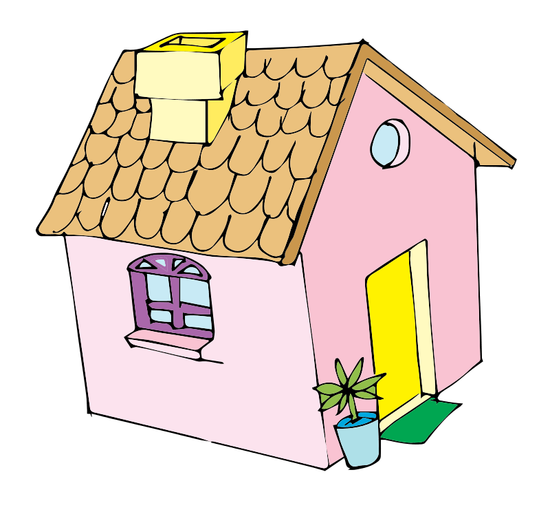 Free House Pink Cliparts, Download Free House Pink Cliparts png images