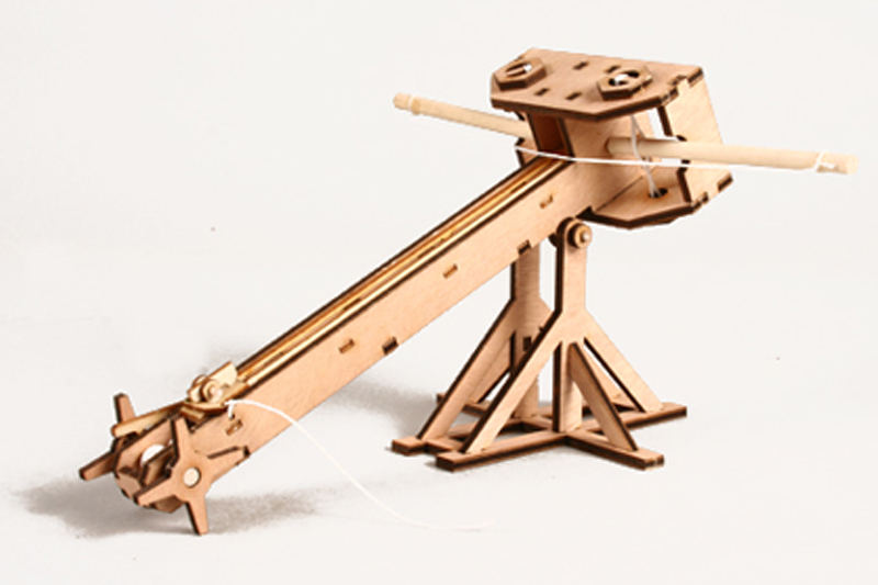 Ballista Catapult Side View
