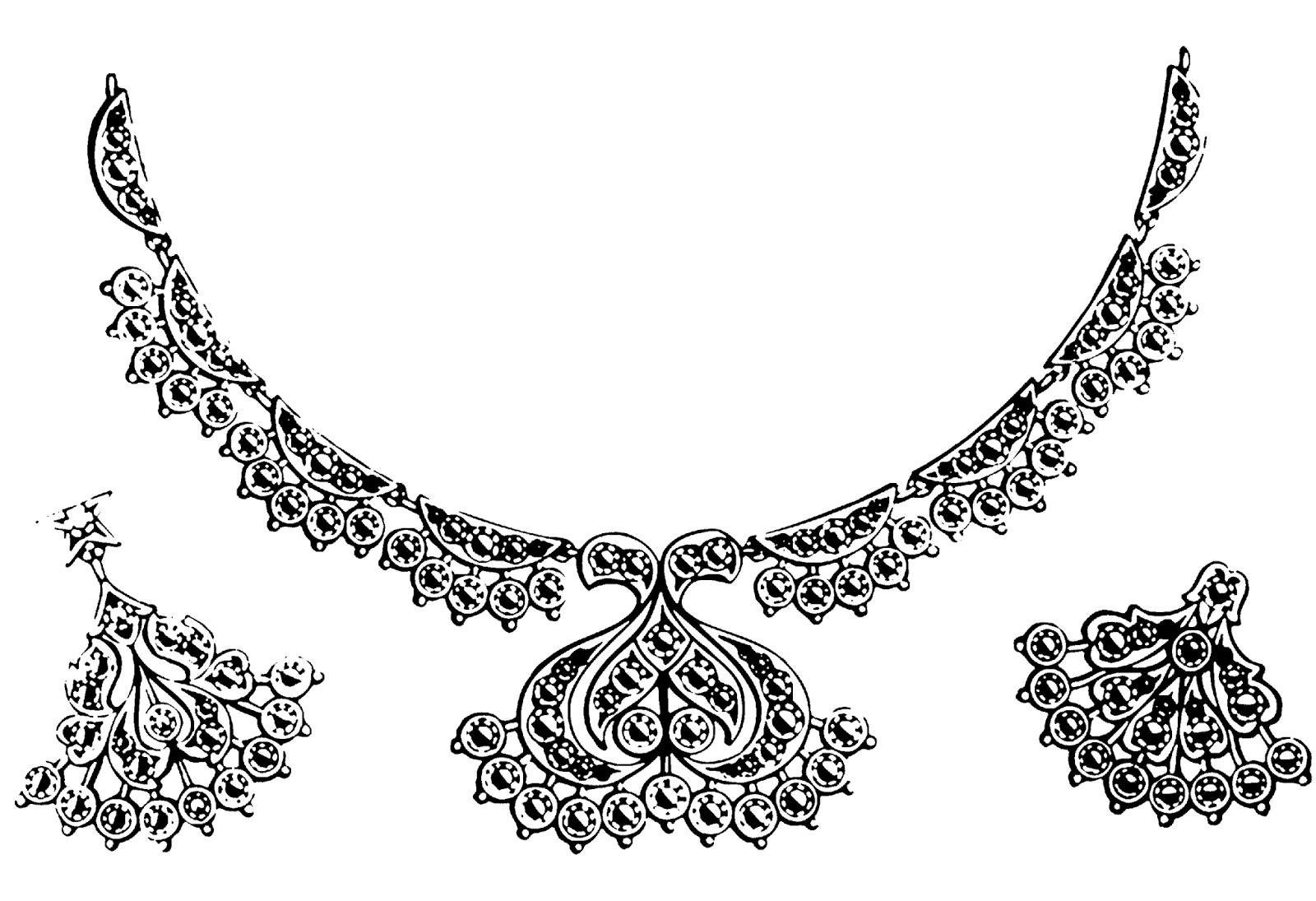Free Jewelry Clipart Black And White, Download Free Jewelry Clipart