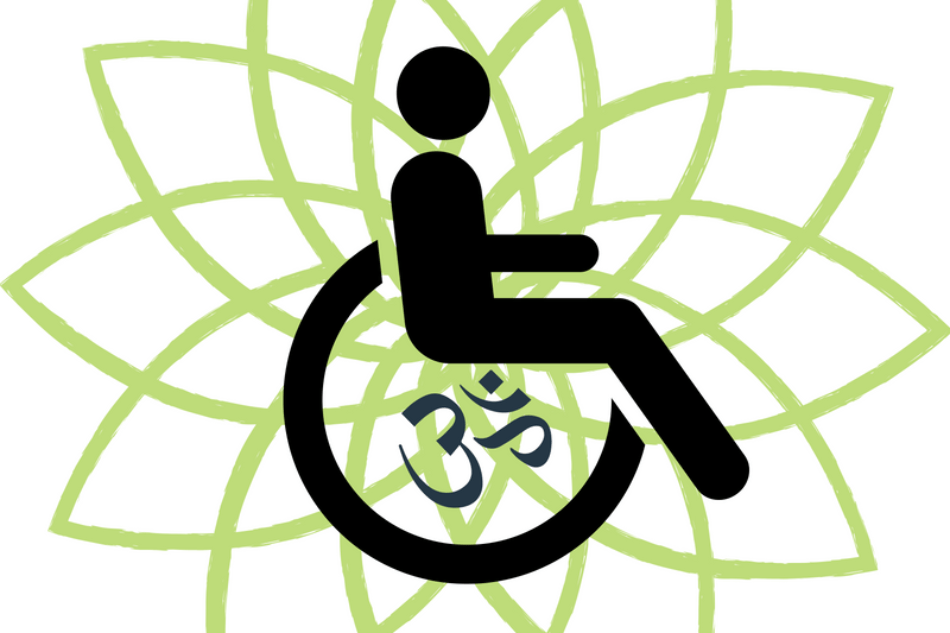 Wheelchair Yoga Cliparts Promoting Inclusive and Accessible Wellness