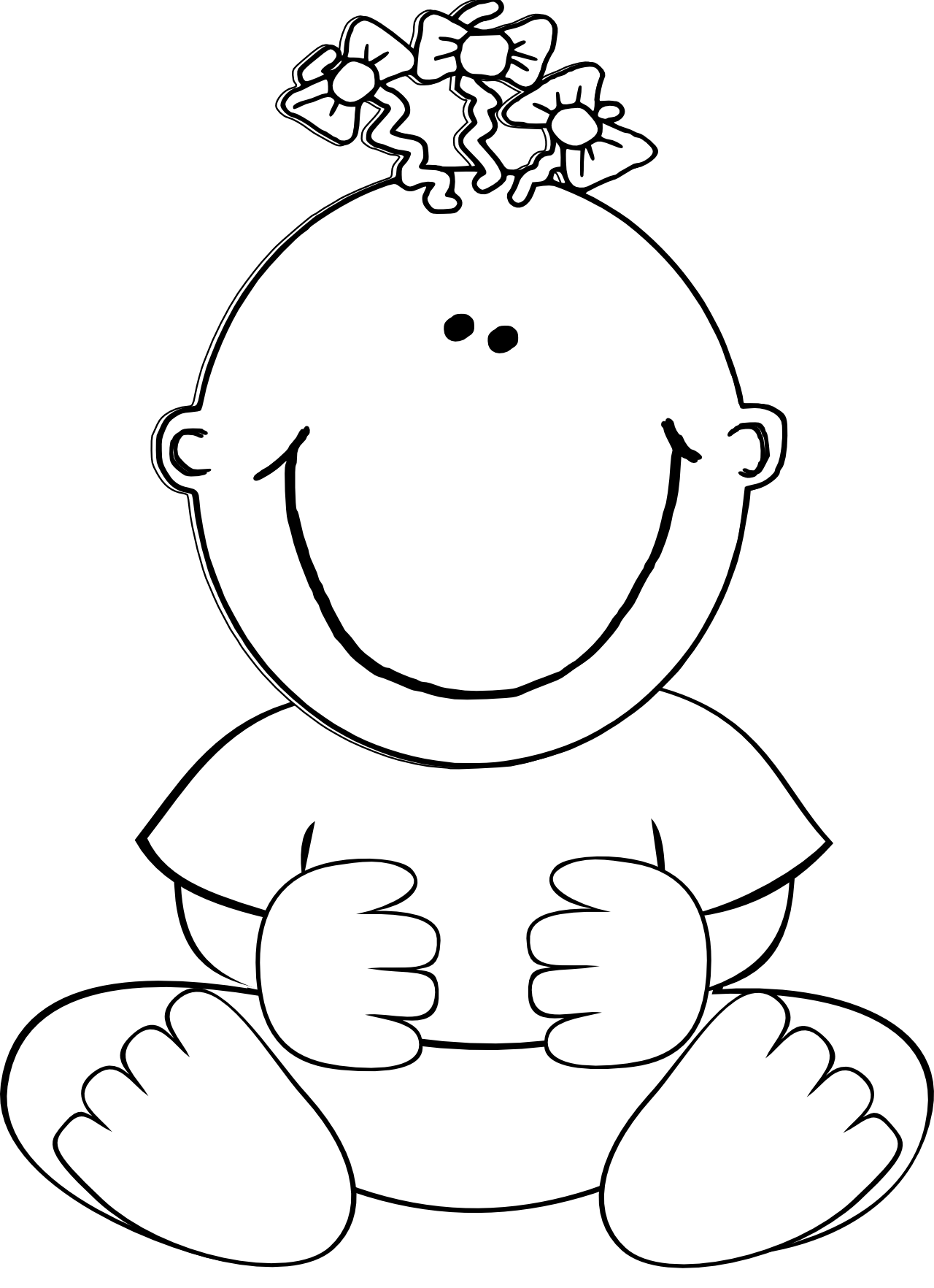 Free Black And White Baby Art, Download Free Black And White Baby Art