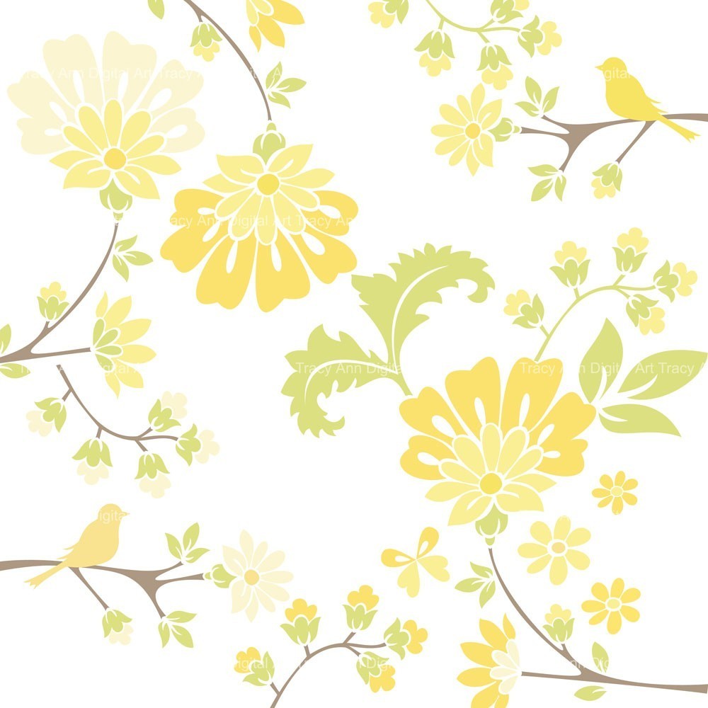 floral clip art background Clip Art Library