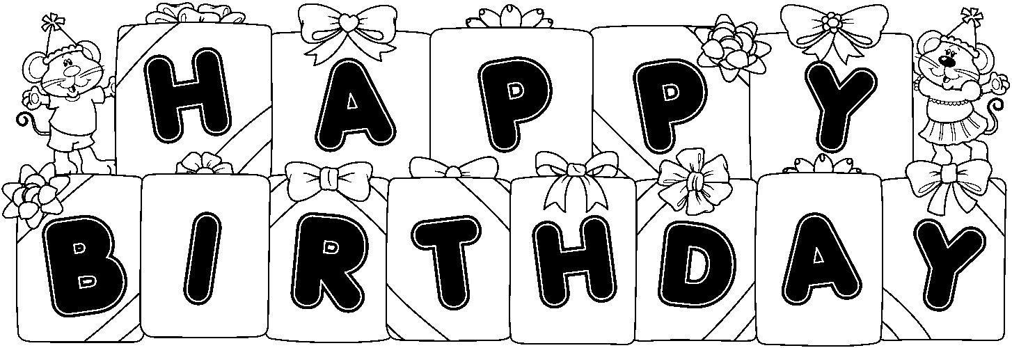 Free Birthday Cliparts Black, Download Free Birthday Cliparts Black png