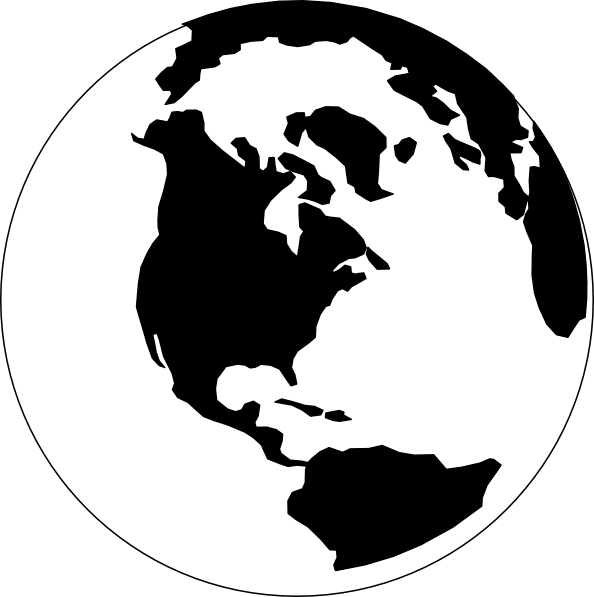 Free Black And White Earth Png, Download Free Black And White Earth Png