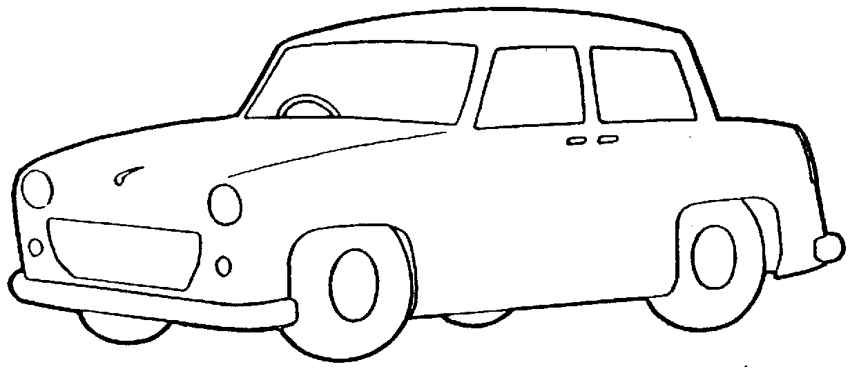 Free Cartoon Cars Black And White, Download Free Cartoon Cars Black And