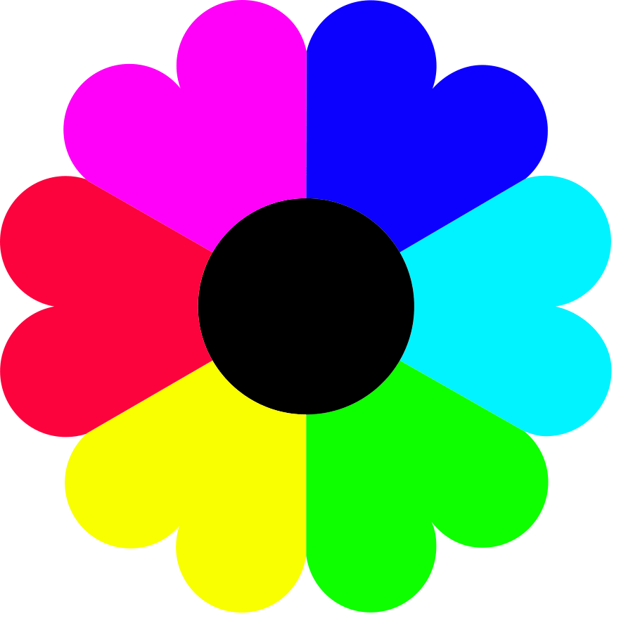 Free Rainbow Flower Cliparts, Download Free Rainbow Flower Cliparts png