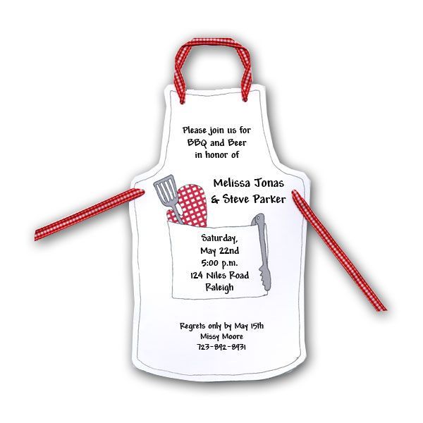 Bbq Apron Clipart Images