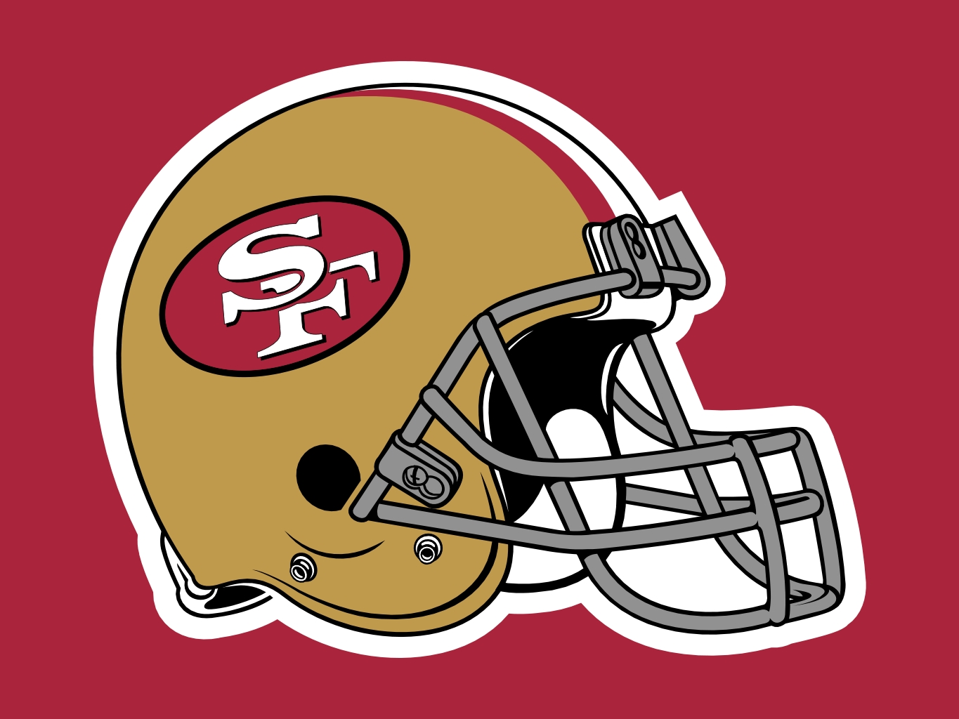 Show Your Team Spirit with 49ers Cliparts - Free Download