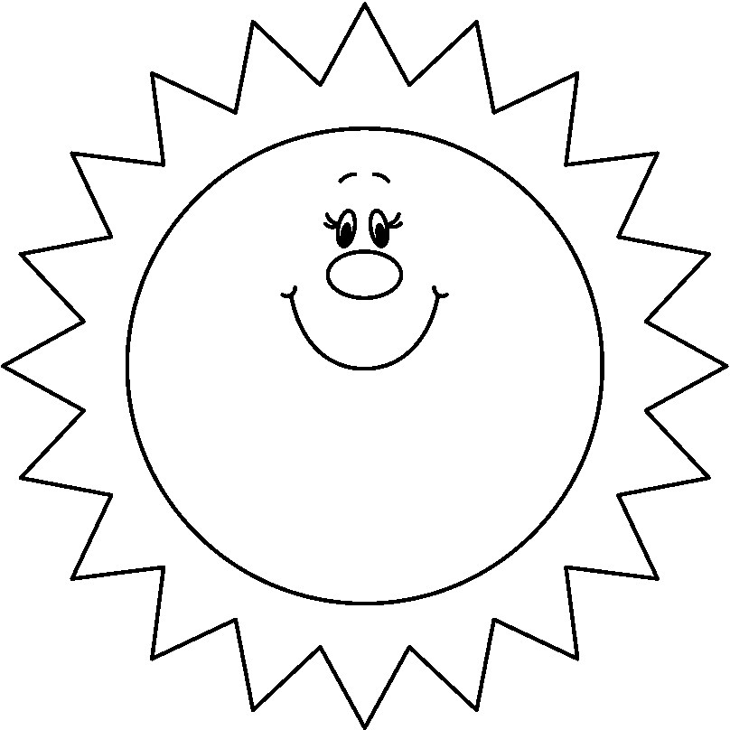 Free Sunshine Outline Cliparts, Download Free Sunshine Outline Cliparts