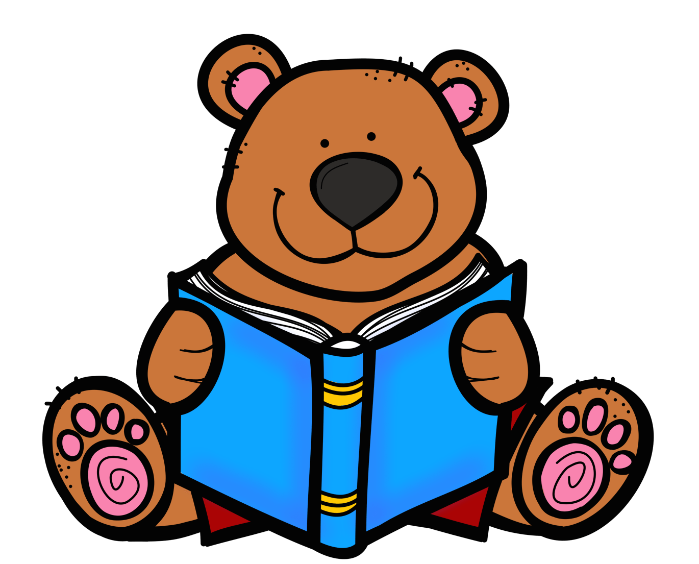 Free Animal Reading Cliparts, Download Free Animal Reading Cliparts png