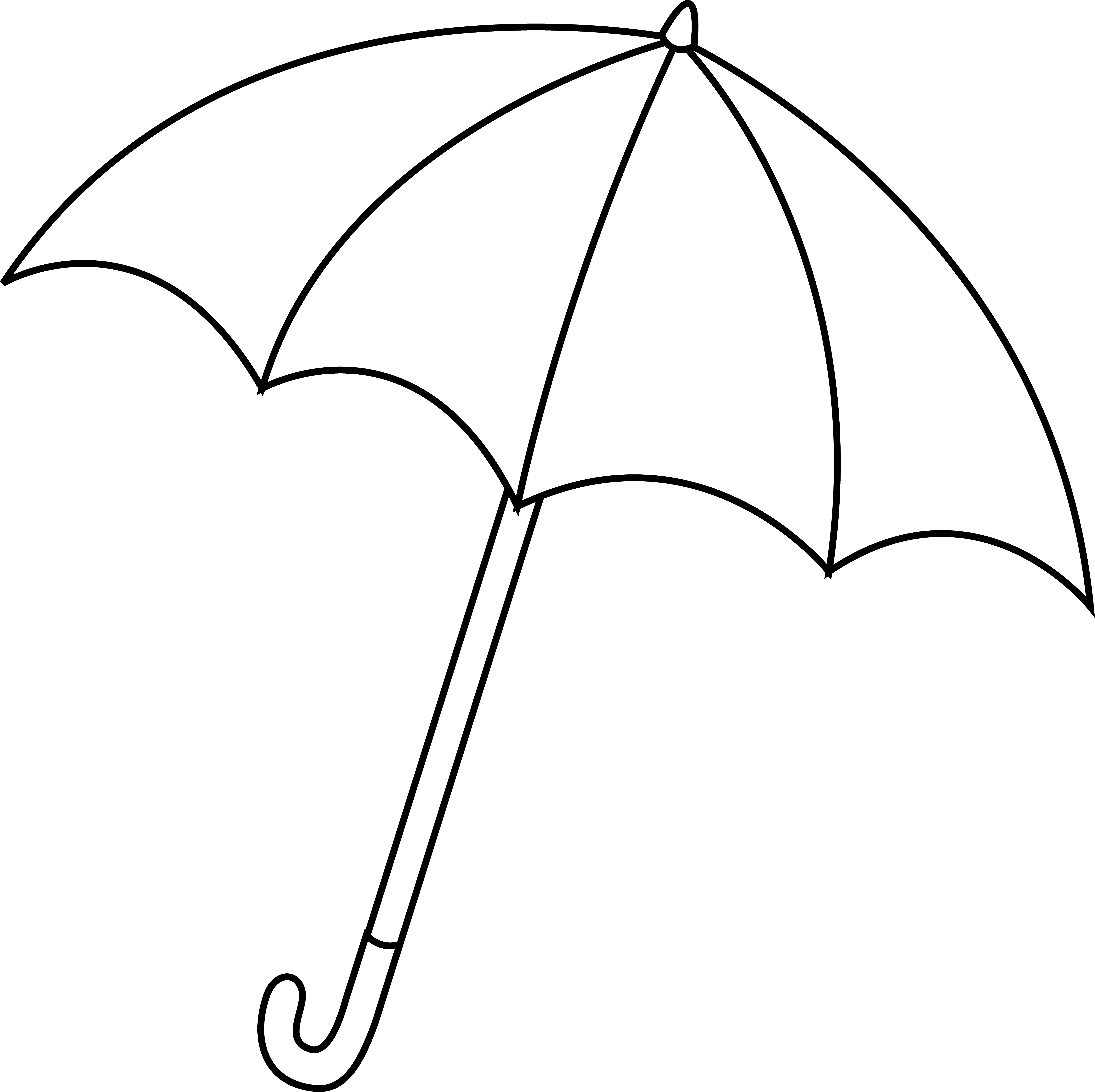 Free Umbrella Outline Cliparts, Download Free Umbrella Outline Cliparts