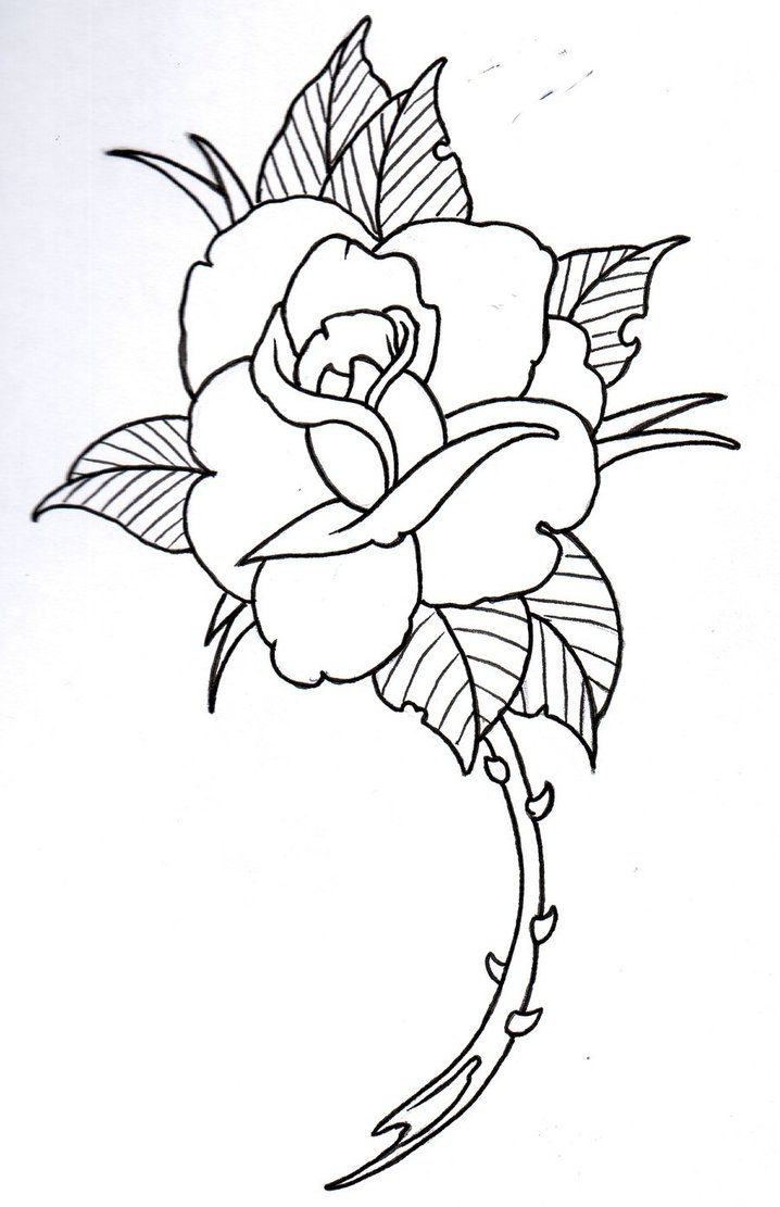 Free Traditional Rose Cliparts, Download Free Clip Art