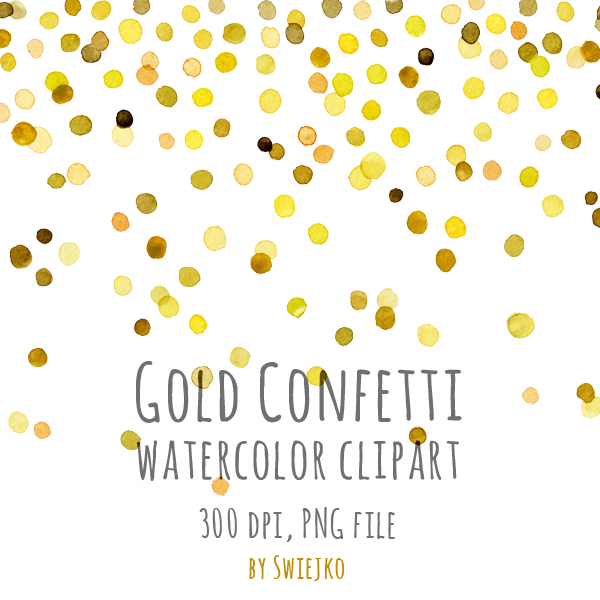 Free Gold Confetti Cliparts, Download Free Gold Confetti Cliparts png