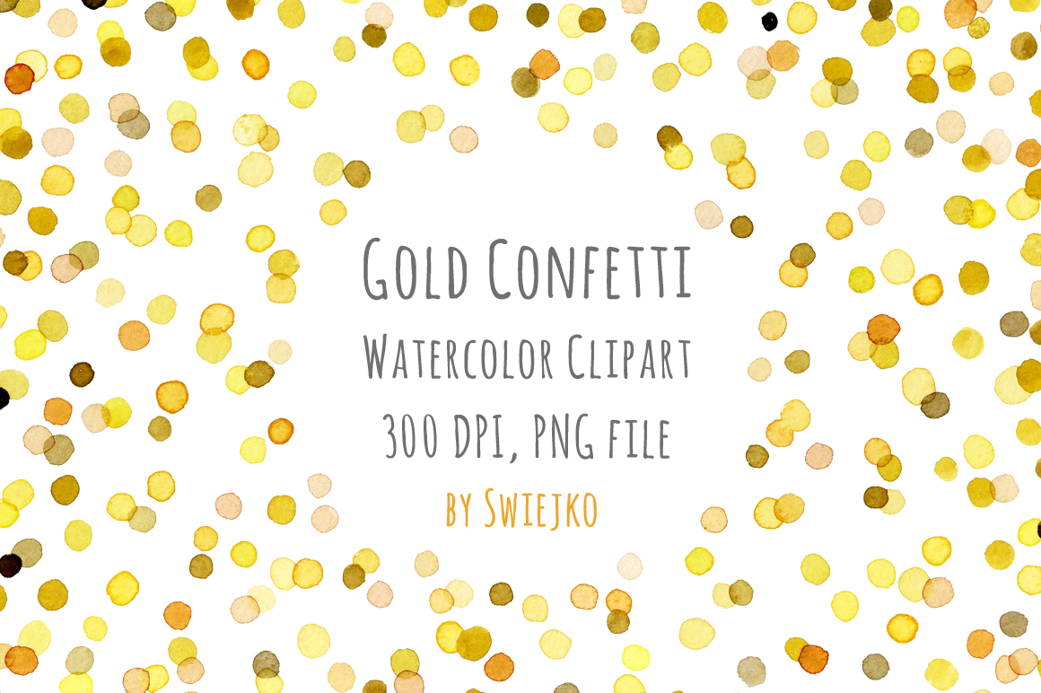 Free Gold Confetti Border Png, Download Free Gold Confetti Border Png