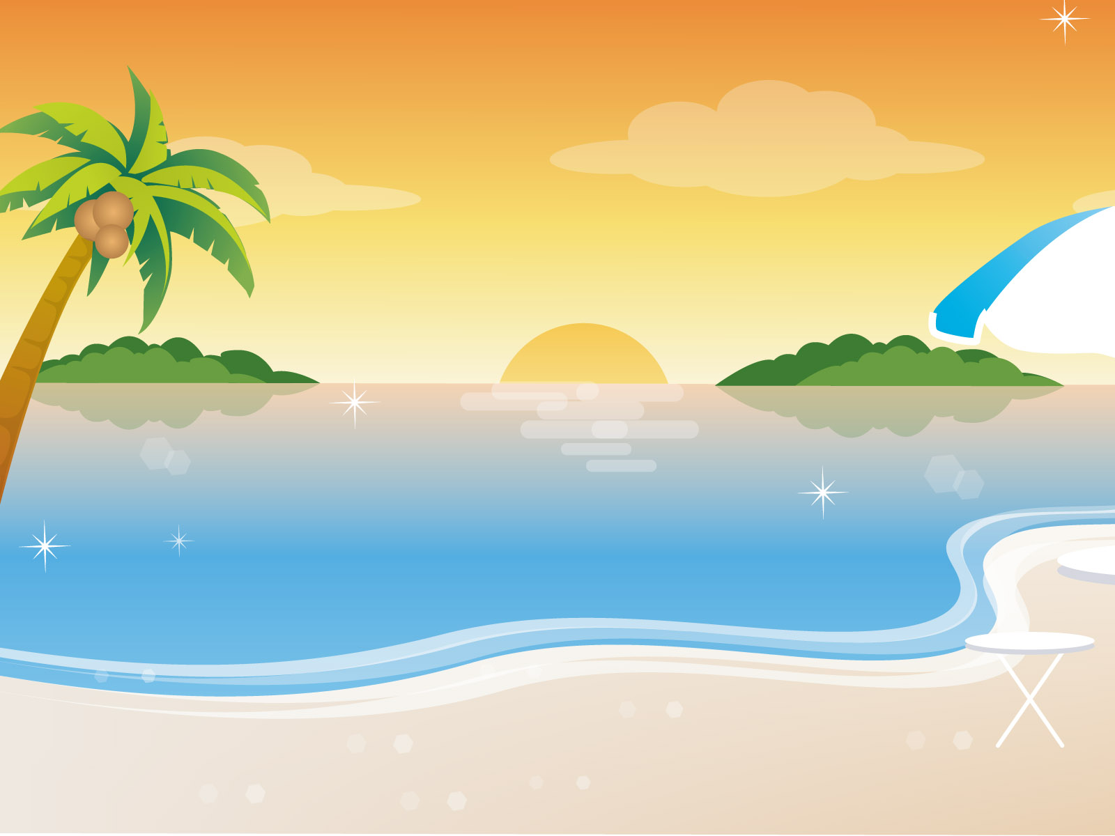 Free Beach Cliparts Backgrounds, Download Free Beach Cliparts