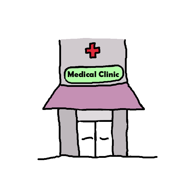 Dentist Office Building Clipart