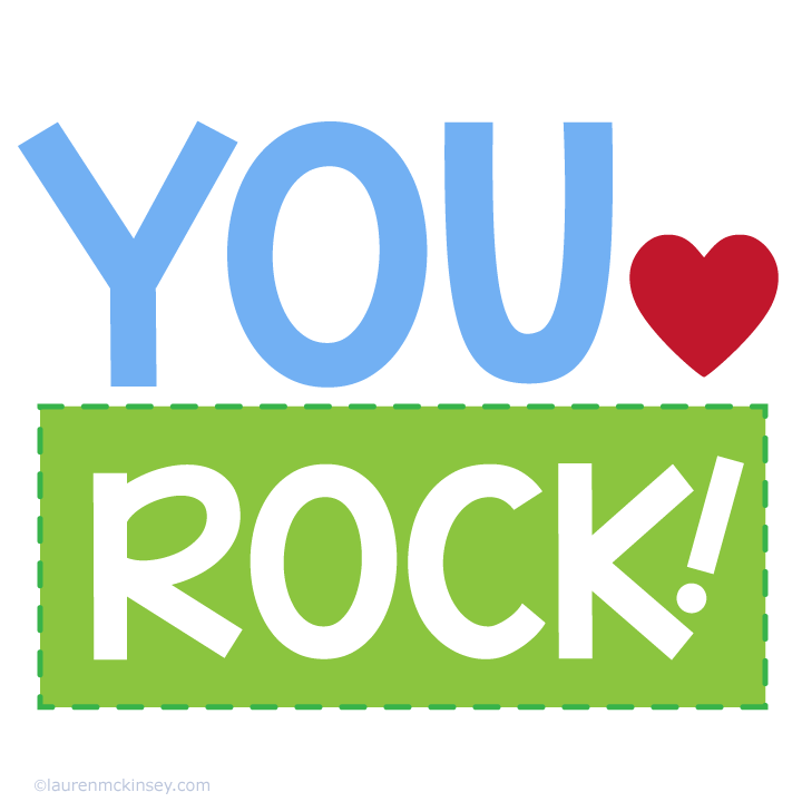 Clipart you rock Clip Art Library