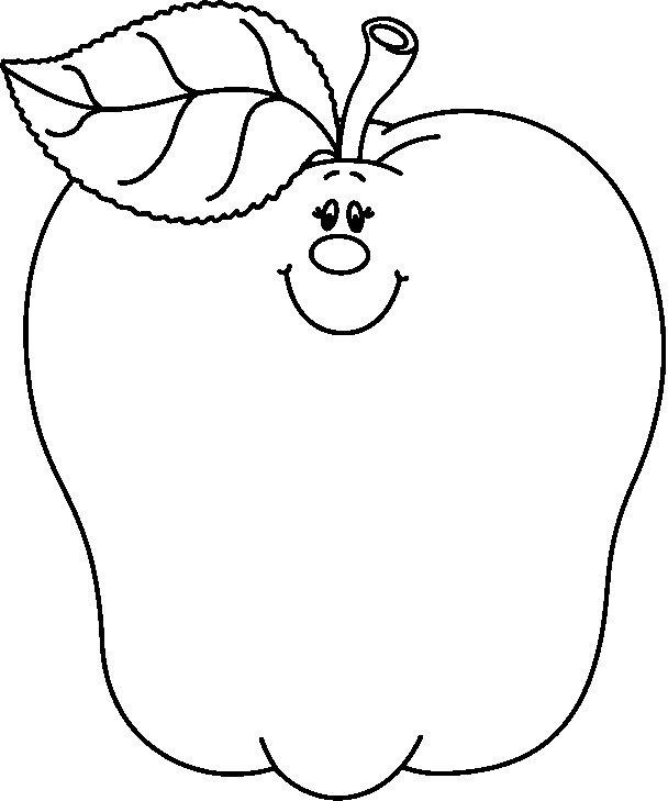 Free Apple Clipart Black And White Free, Download Free Apple Clipart