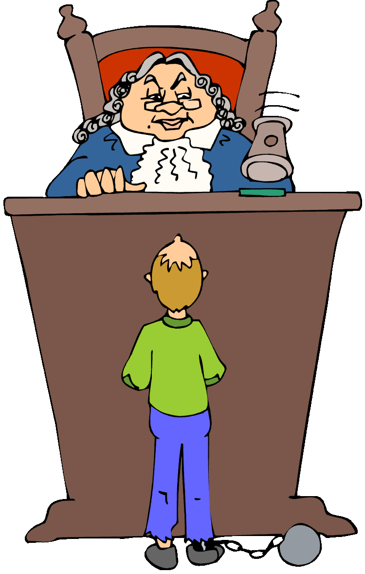 Court Hearing Clipart